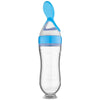 MNS Newborn Baby Squeezing Feeding Bottle