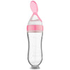 MNS Newborn Baby Squeezing Feeding Bottle