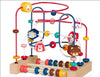 MNS Wooden Roller Coaster Bead Maze for Toddlers