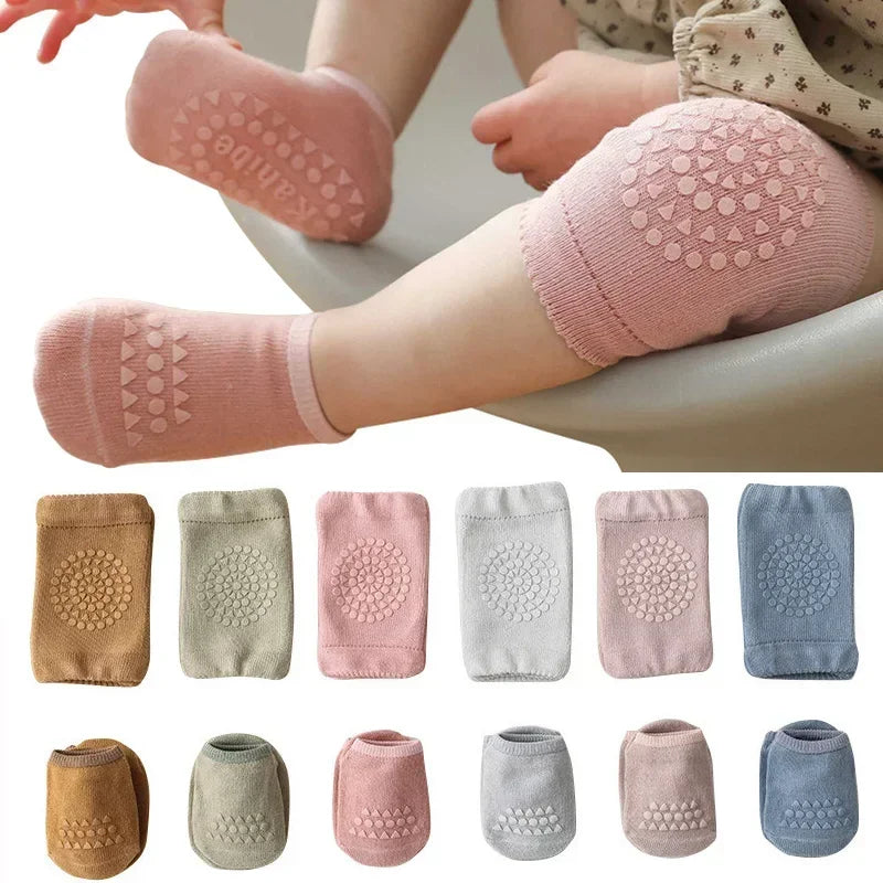 MNS Baby Knee Pads Socks Set