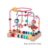 MNS Wooden Roller Coaster Bead Maze for Toddlers