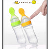 MNS Newborn Baby Squeezing Feeding Bottle