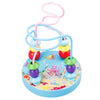 MNS Wooden Roller Coaster Bead Maze for Toddlers
