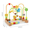 MNS Wooden Roller Coaster Bead Maze for Toddlers