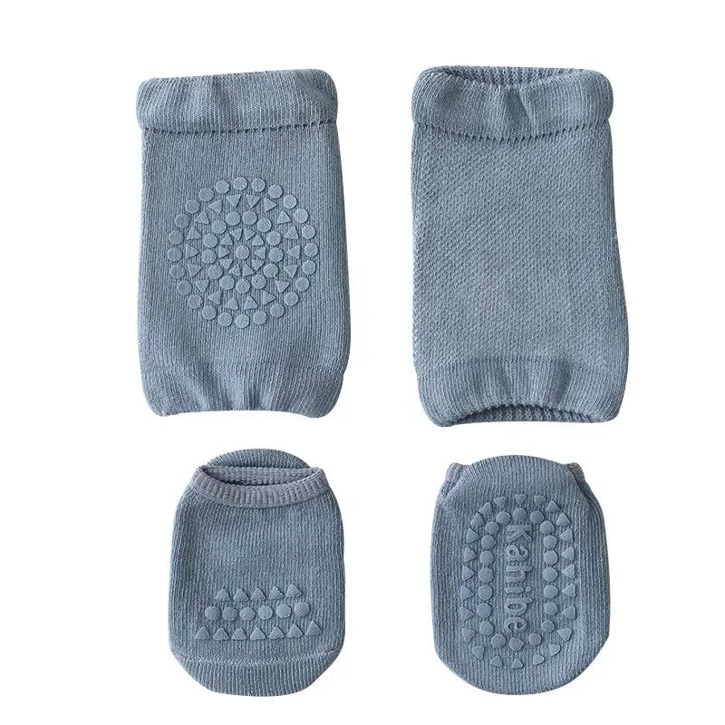 MNS Baby Knee Pads Socks Set