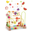 MNS Wooden Roller Coaster Bead Maze for Toddlers