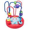 MNS Wooden Roller Coaster Bead Maze for Toddlers