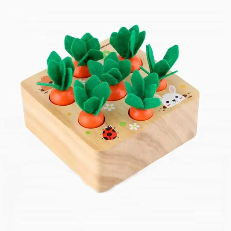 MNS Wooden Roller Coaster Bead Maze for Toddlers