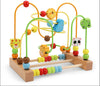 MNS Wooden Roller Coaster Bead Maze for Toddlers