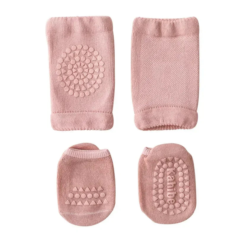 MNS Baby Knee Pads Socks Set