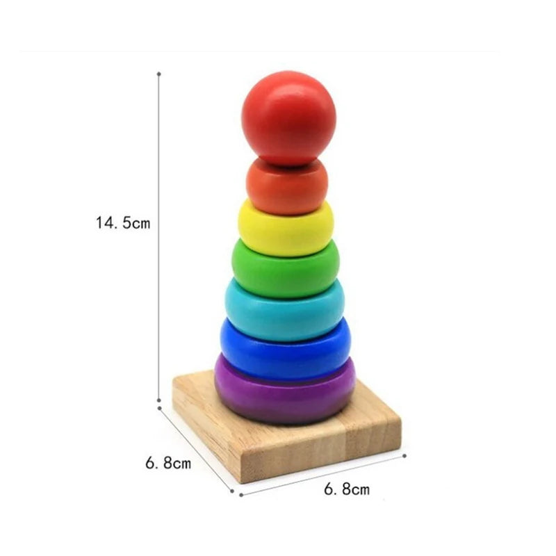 MNS Wooden Roller Coaster Bead Maze for Toddlers